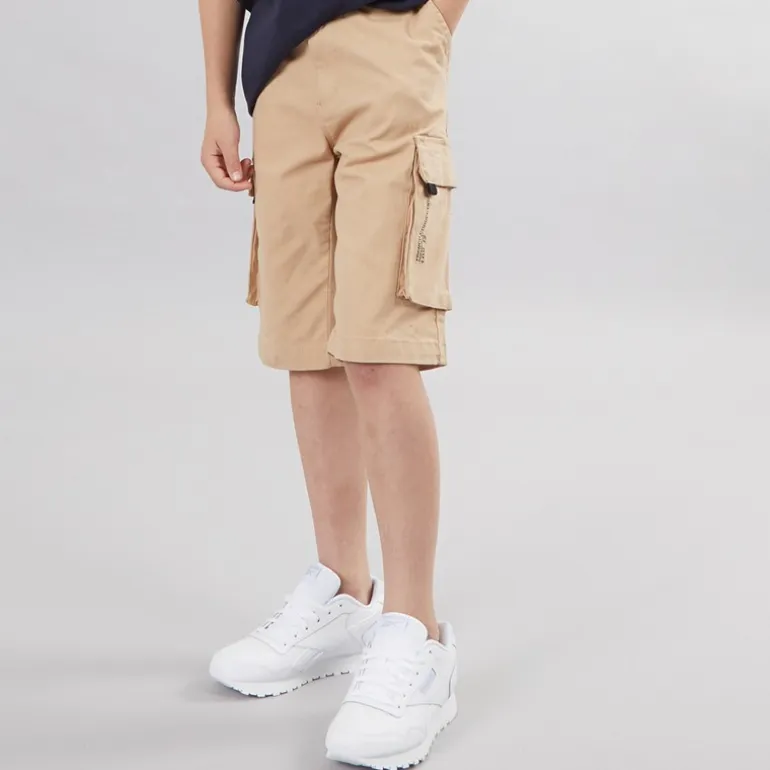 French Connection Junge Vault Cargo Shorts Sand/Schwarz