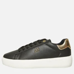 GAP Damen Cary Cupsole Turnschuhe Schwarz