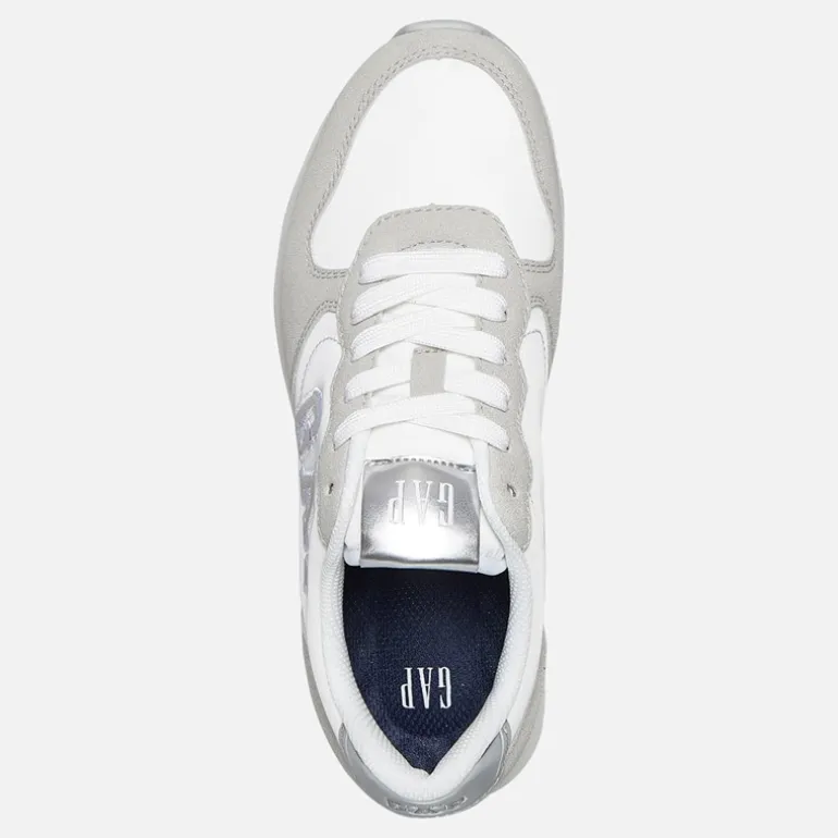 GAP Damen Nashville Bogen Logo Turnschuhe Weiß