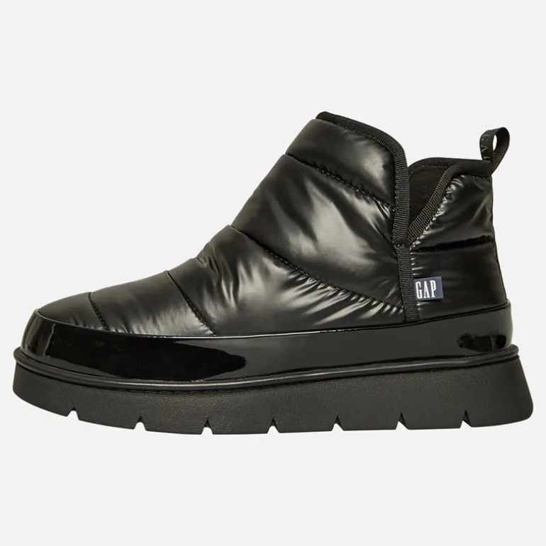 GAP Damen Richmond Mid Metallic Schneestiefel Schwarz