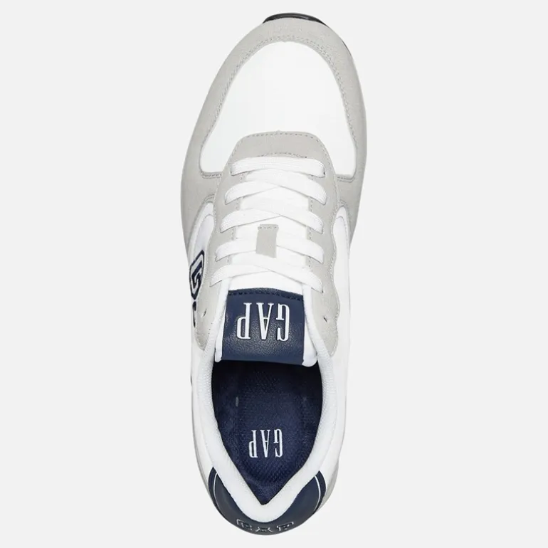 GAP Herren Nashville Arch Logo Turnschuhe Weiß