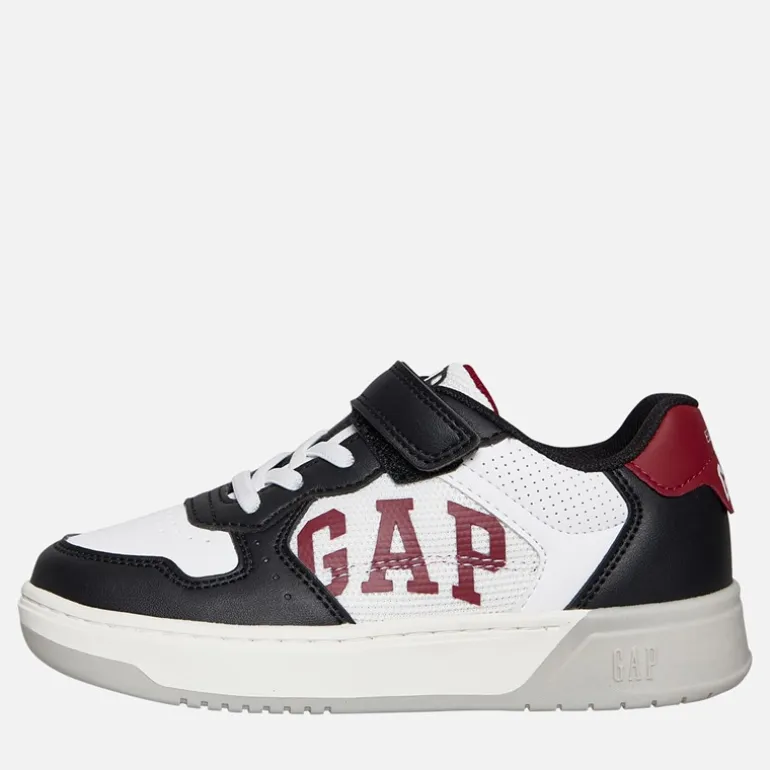 GAP Junge Detroit Sneaker Schwarz/Weiß/Rot Black White Red