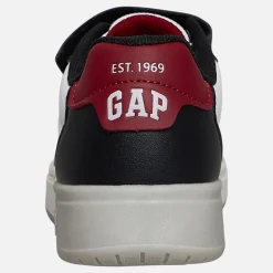 GAP Junge Detroit Sneaker Schwarz/Weiß/Rot Black White Red
