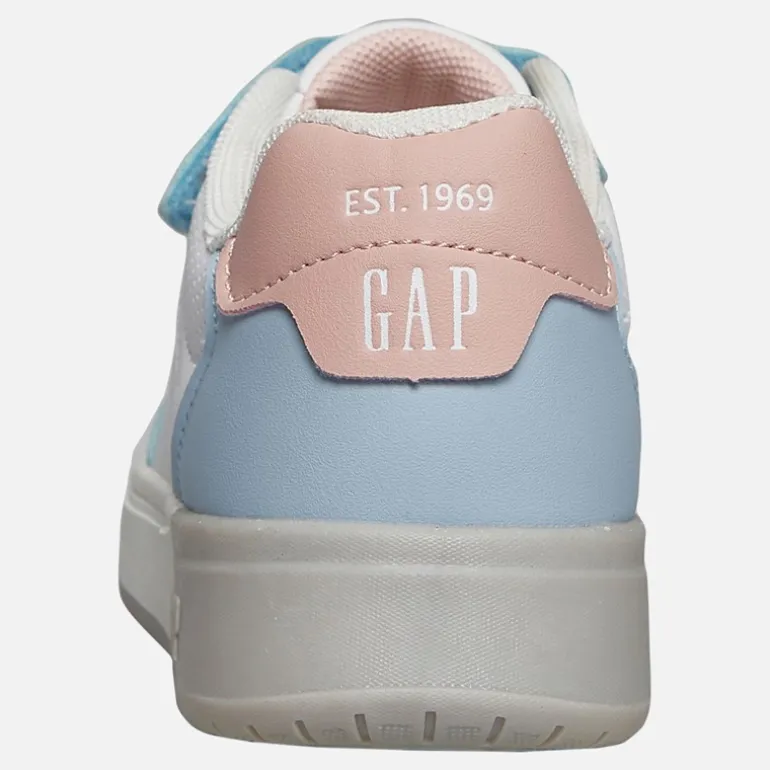 GAP Mädchen Chicago Trainer Bleiche Blau/Weiß/Pink Bleach Blue White Pink