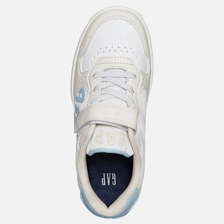 GAP Mädchen Detroit Sneaker Hellrosa/Weiß/Pastellblau Light Pink White Pastel Blue