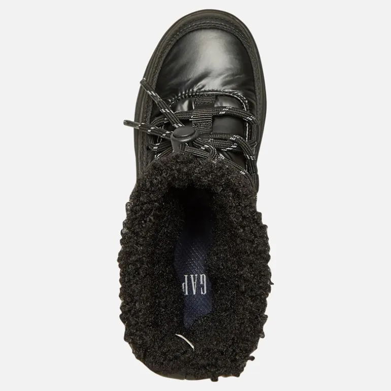 GAP Mädchen Paradies Hohe Schnürschuhe Schneestiefel Schwarz