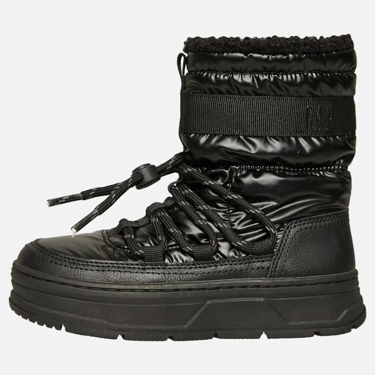 GAP Mädchen Paradies Hohe Schnürschuhe Schneestiefel Schwarz