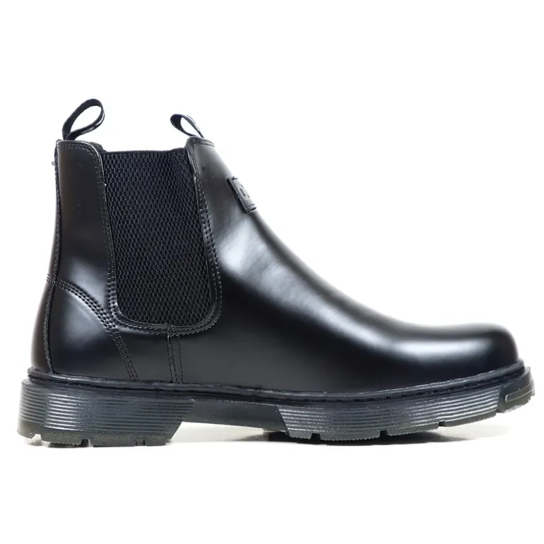 GAS Herren Stiefel Total Black