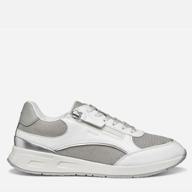 GEOX Damen Bulmya Sneaker Weiß/Rock