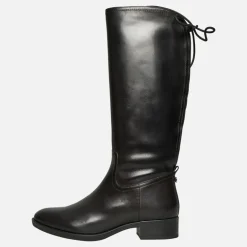 GEOX Damen Felicity Kniehoch Stretch Stiefel Schwarz