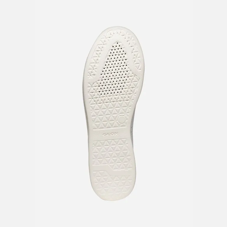 GEOX Damen Jaysen Turnschuhe Weiß/Peach