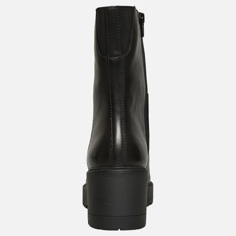 GEOX Damen Miereille Keilabsatz Stiefeletten Schwarz