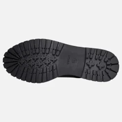 GEOX Damen Schnürstiefel Schwarz