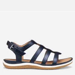 GEOX Damen Vega Fischer Sandalen Dunkelblau Jeans Dk Jeans