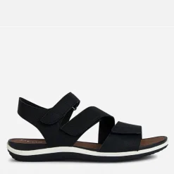 GEOX Damen Vega Sandalen Schwarz