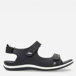 GEOX Damen Vega Sandalen Schwarz