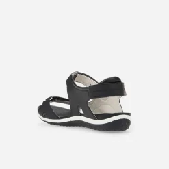 GEOX Damen Vega Sandalen Schwarz