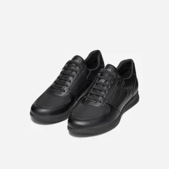 GEOX Herren Avery Sneaker Schwarz