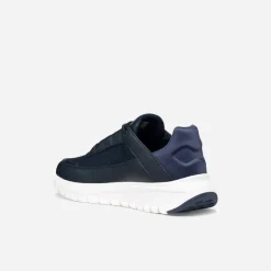 GEOX Herren Flextride R Turnschuhe Navy/Off White