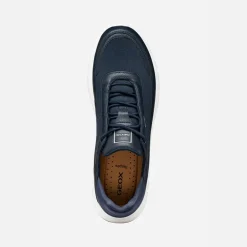 GEOX Herren Flextride R Turnschuhe Navy/Off White
