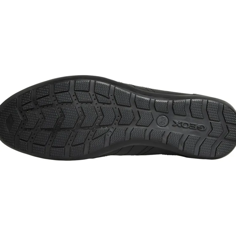 GEOX Herren Symbol Sneaker Schwarz