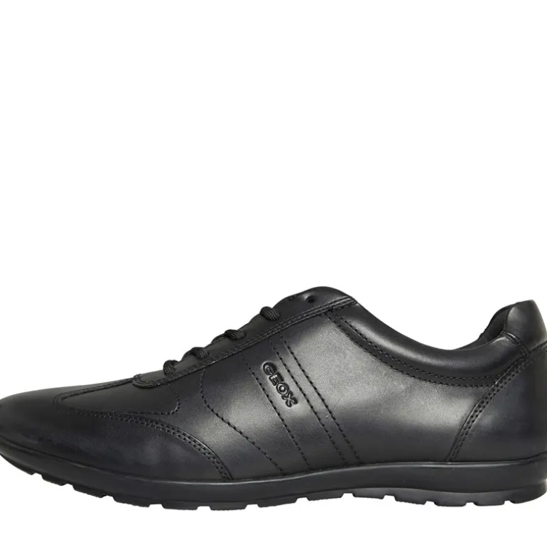 GEOX Herren Symbol Sneaker Schwarz