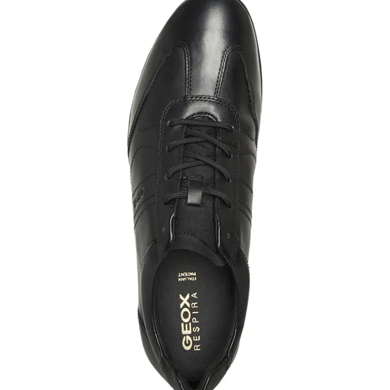 GEOX Herren Symbol Sneaker Schwarz