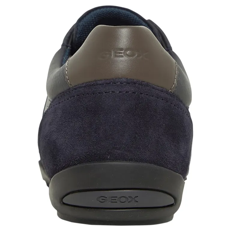 GEOX Herren Wells Low Profile Sneaker Marineblau