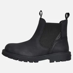GEOX Junge Shaylax Chelsea Stiefel Schwarz