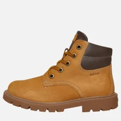 GEOX Junge Shaylax Reißverschlussstiefel Innen Gelb/Braun