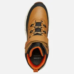 GEOX Junior Junge Flexypher Plus Stiefel Dunkelgelb / Schwarz
