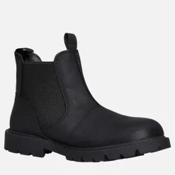 GEOX Junior Junge Shaylax Chelsea Stiefel Schwarz