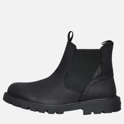 GEOX Junior Junge Shaylax Chelsea Stiefel Schwarz