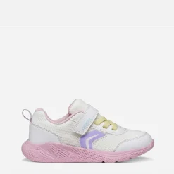 GEOX Junior Mädchen Sprintye Trainers Weiß/Rosa