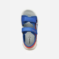 GEOX Kleinkind Junge Airadyum Sandalen Royal/Rot