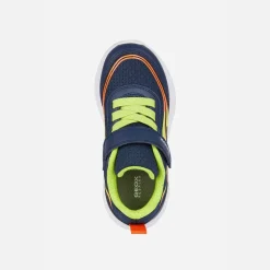 GEOX Kleinkind Junge Sprintye Turnschuhe Navy/Lime