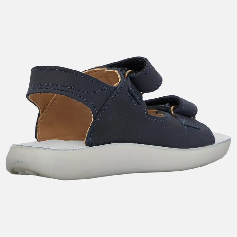 GEOX Kleinkind Mädchen Lightfloppy Sandalen Navy