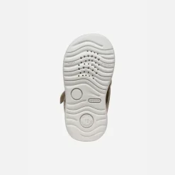 GEOX Kleinkind Mädchen Macchia Sandalen Beige/Platinum