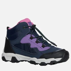 GEOX Mädchen Magnetar Stiefeletten Marine/Violett