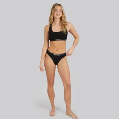 G-STAR Damen Doppelpack Racer Bralettes Schwarz