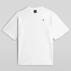 G-STAR Herren Boxy T Shirt Weiß