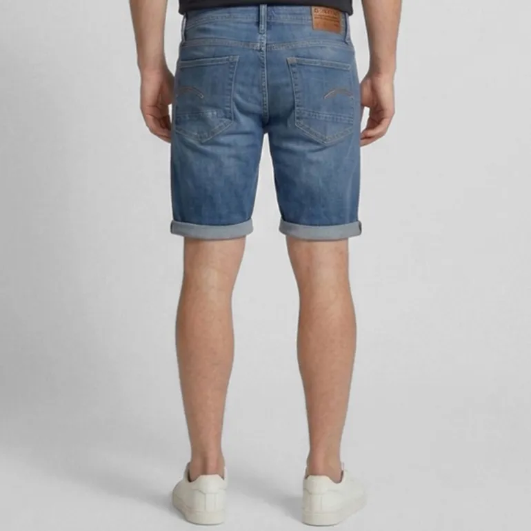 G-STAR Herren 3301 Slim Shorts Blau