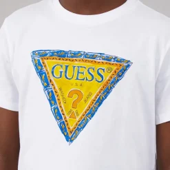 Guess Junge T Shirt Pure White
