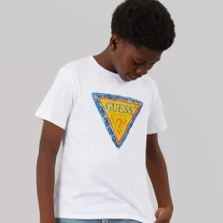 Guess Junge T Shirt Pure White