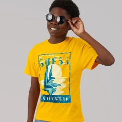 Guess Junge T Shirt Rich Yellow