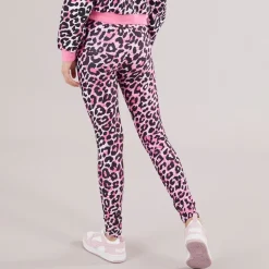 Guess Mädchen Leggings Leopard Pink Combo