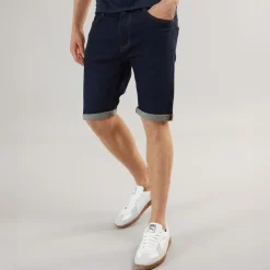 Henleys Herren Flex Denim Shorts Raw