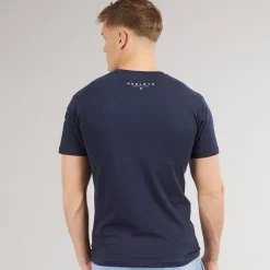 Henleys Herren Hentyme T-Shirts Marine