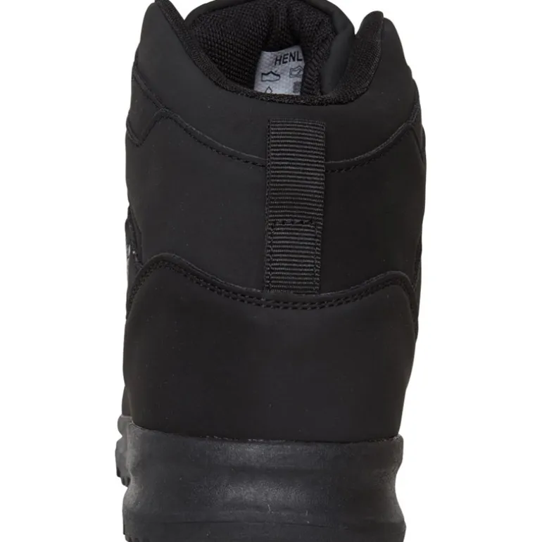 Henleys Herren Travis Stiefel Schwarz