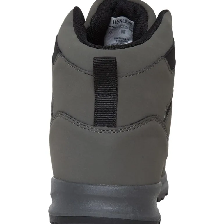 Henleys Herren Travis Stiefel Anthrazit